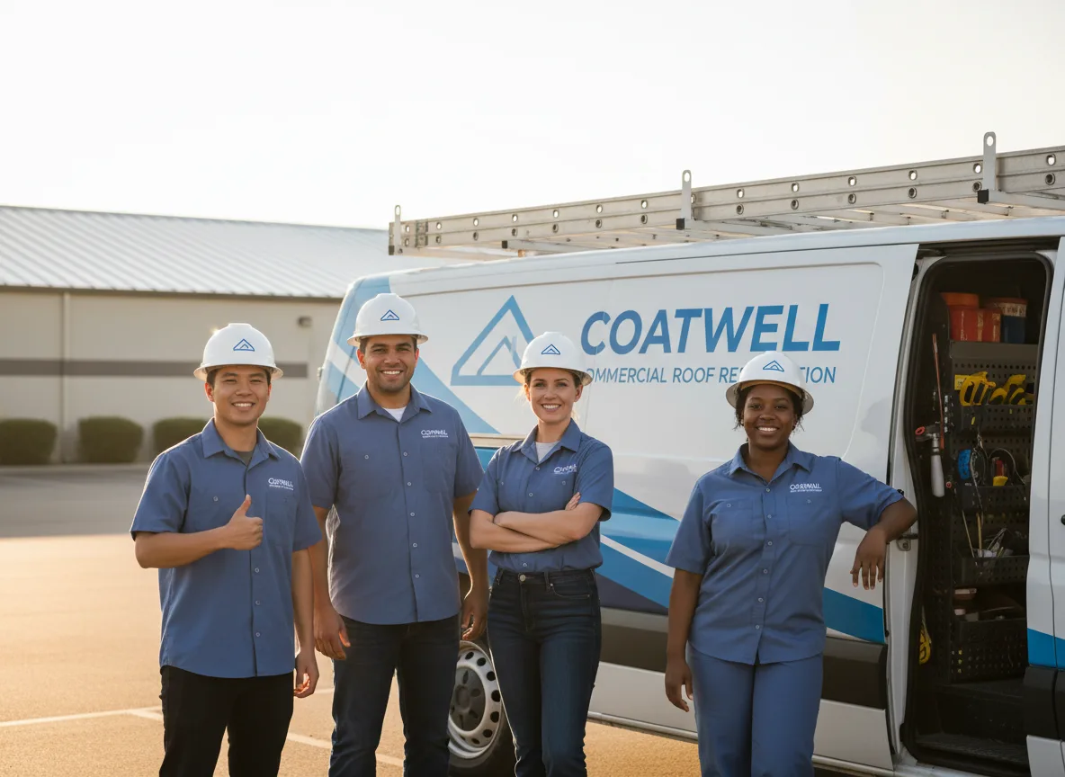 Commercial roof coating company in White Lake, WI